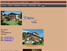 Tablet Screenshot of haag4.at